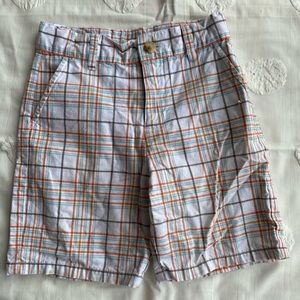Janie and Jack plaid shorts